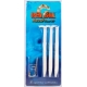 Red Gill Rascal 3 Amostras 115mm Cor:White(45) + 3 anzois sakuma 2/0 Red Gill Rascal 3 Amostras 115mm Cor:White(45) + 3 anzois sakuma 2/0